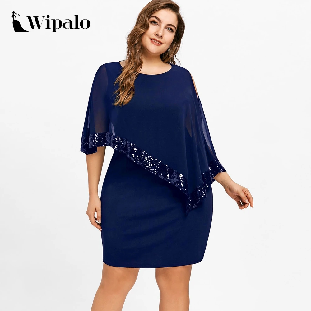 Robe cape grande taille Clearance