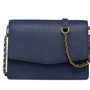 

Brand Handbag Fashion Michael Small Square Cross Pattern Pu Leather Ladies One Shoulder Messenger Chain Bag Bolso Trend Bolsas