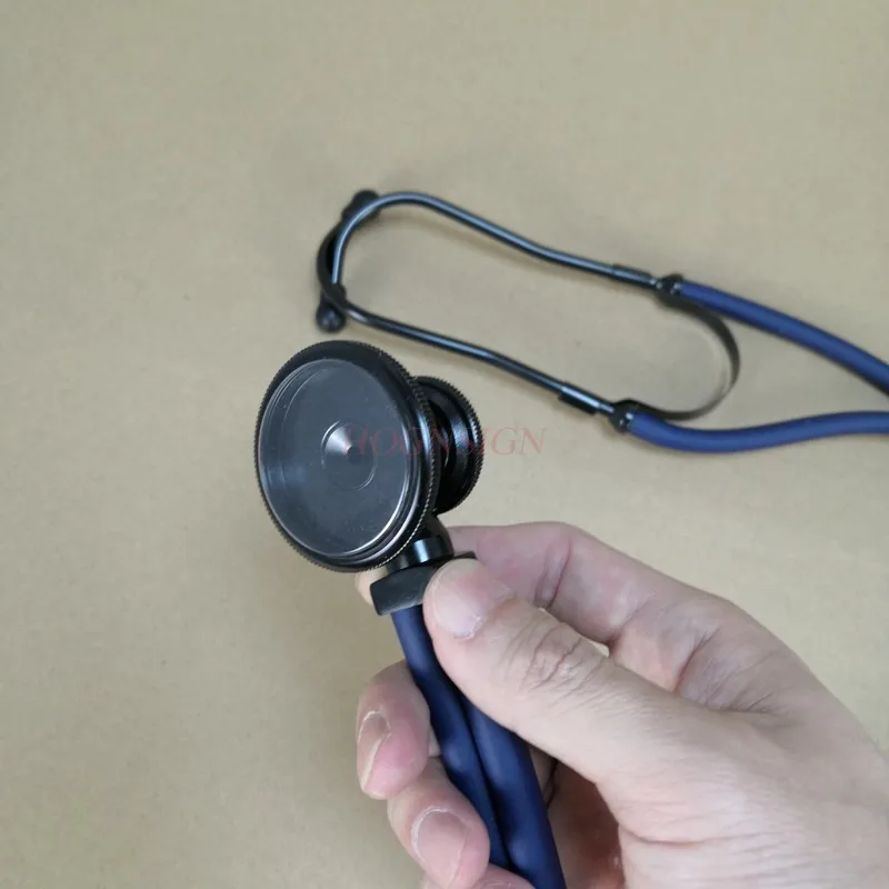 Portable stethoscope storage box blue Stethoscope double-sided stethoscope child pediatric double-sided