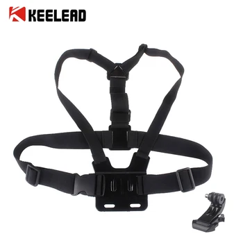 

Adjustable Chest Belt Strap Chest Mount Harness for GoPro HD Hero 4 3 1 2 SJ4000 SJ5000 Sport Action Camera Accessories Black