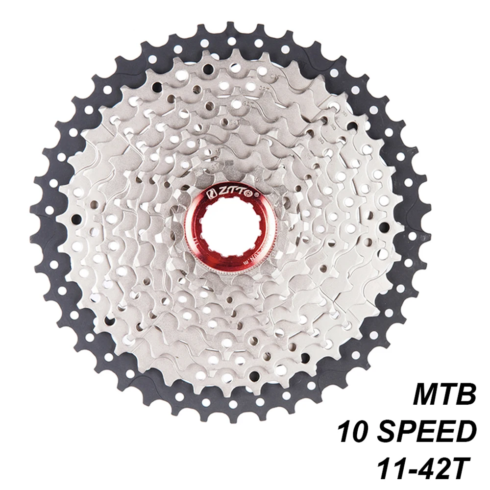 ZTTO горный велосипед MTB 10 скоростей 11-40t 11-42t Casette велосипед свободного хода совместим с SR SH K7 XT SLX XO X0 X9 X7 запчасти для велосипеда