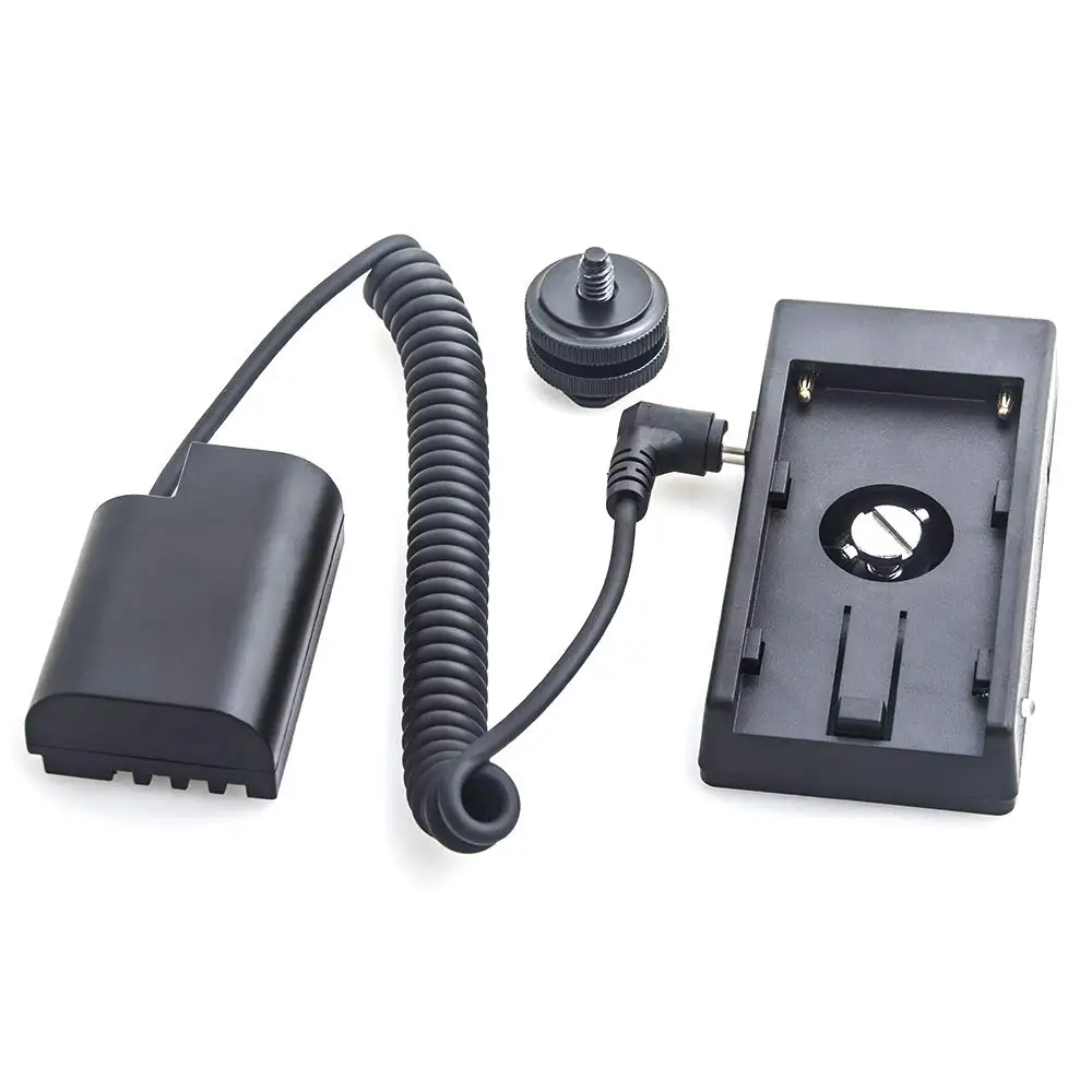 Fotga-placa de bateria com trava de v para panasonic gh3, gh4 e gh5