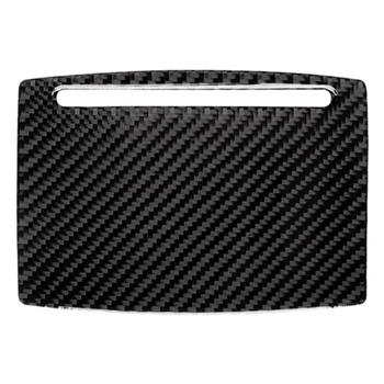 

Car Carbon Fiber Water Cup Holder Panel Decorative Sticker For- A6 S6 C7 A7 S7 4G8 2012-2018