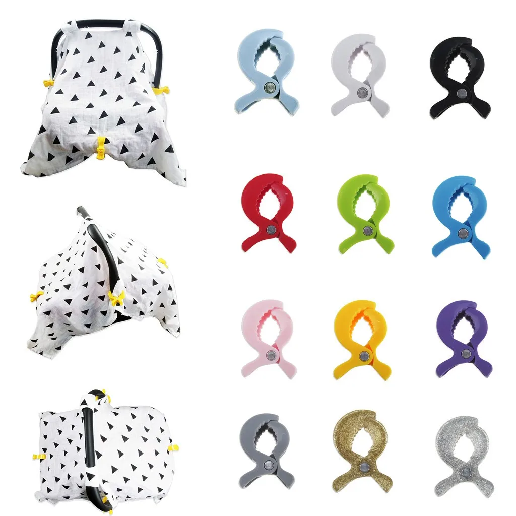 

Stroller Pegs Hook Stroller Accessories Cover Clip Blanket Convenience Cute Small Stroller Baby organizer voetenzak kinderwagen