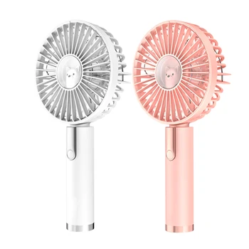 

Adjustable Cooling Fan Decor Portable Hand Fan USB Rechargeable Foldable Handheld Mini Fan Cooler 3 Speed