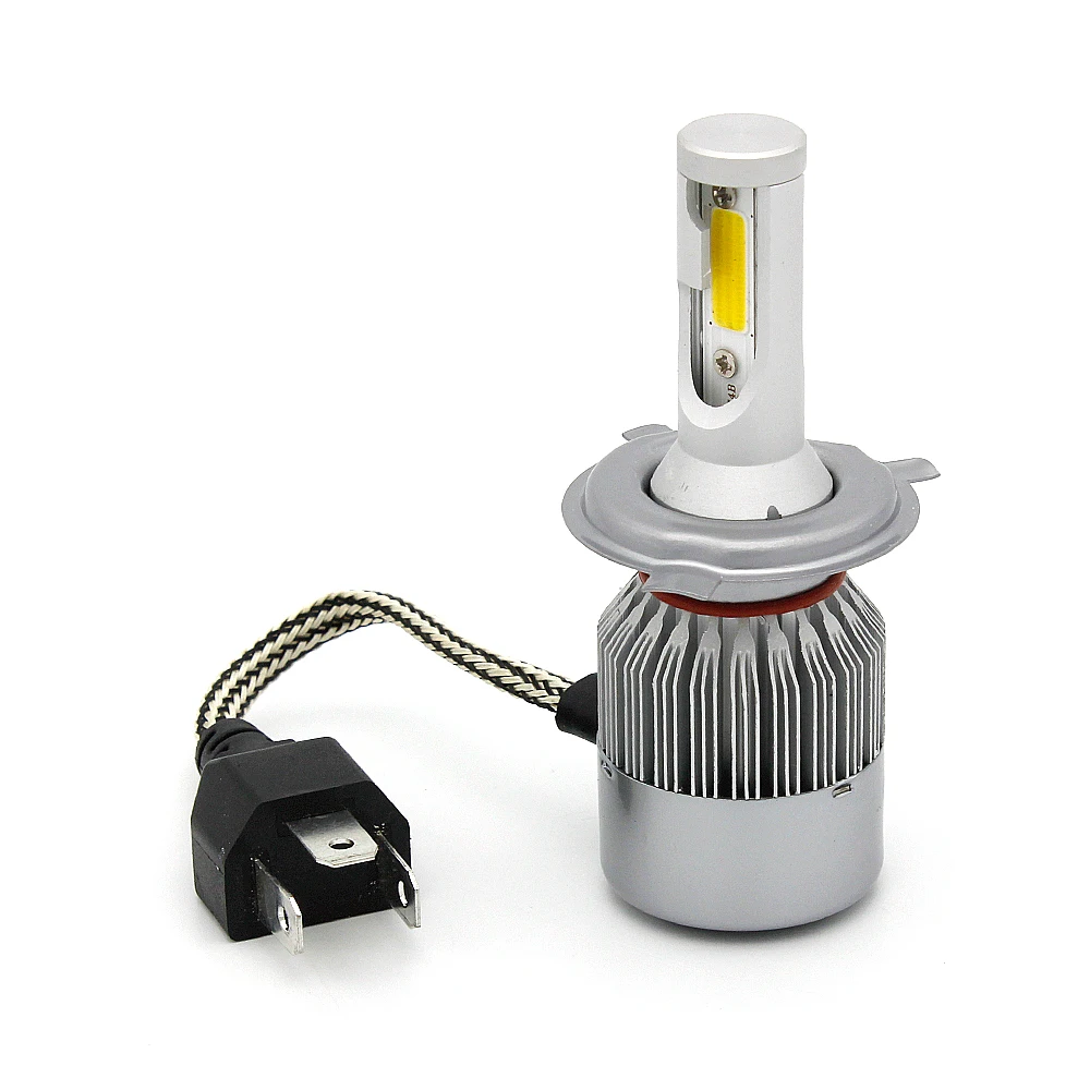 Fari LED Per Moto C6 Coppia Lampadine LED H1 Auto - Luce Bianca 6000K, 36W, Kit Per Fari C6, Moto, Veicoli Coppia Lampade LED H1 C6