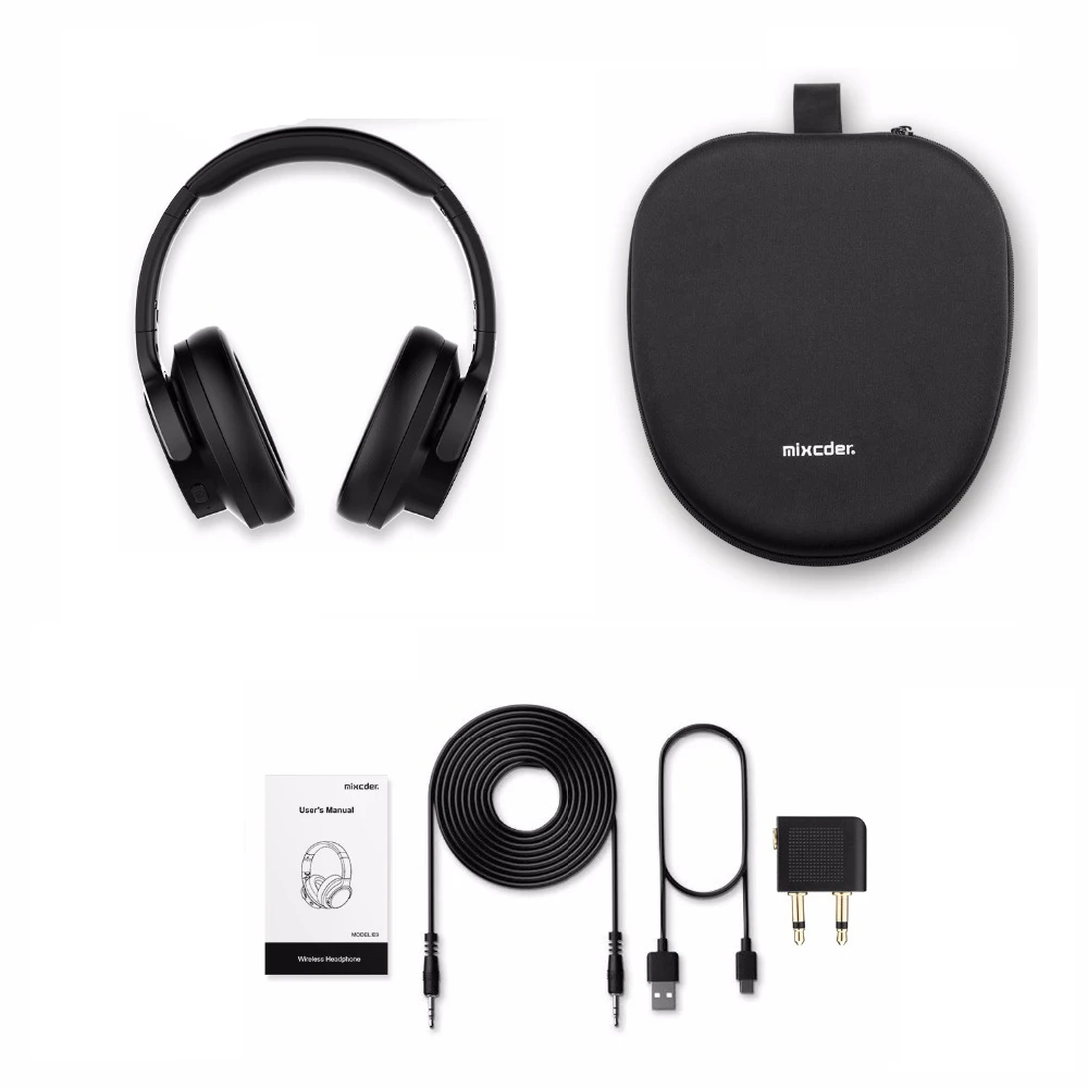 Mixcder E9 Bluetooth Headphone ANC Active Noise