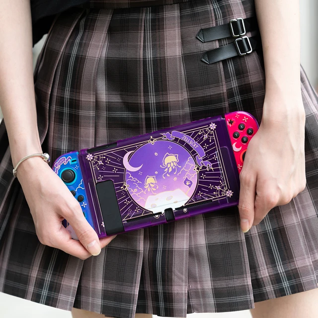 Jellyfish Violet Nintendo Switch Cover 6