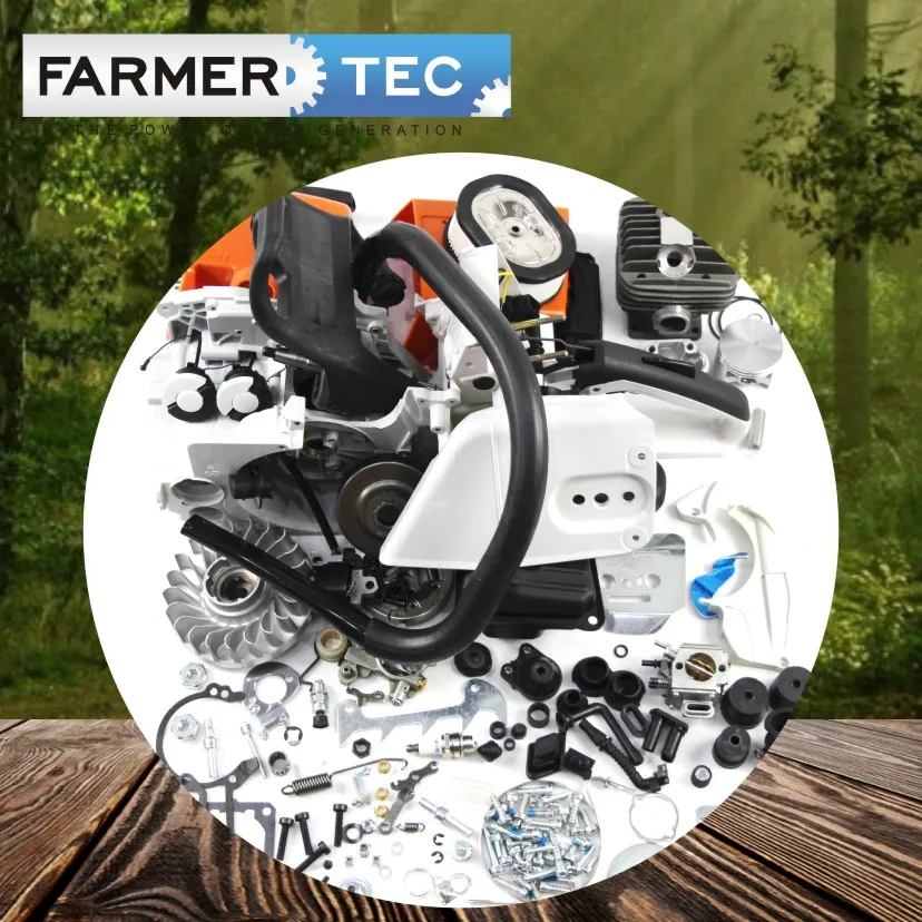 Farmertec сделал Полный послепродажный Ремонт частей для STIHL MS460 046 бензопилы двигателя Картера газа топливный бак