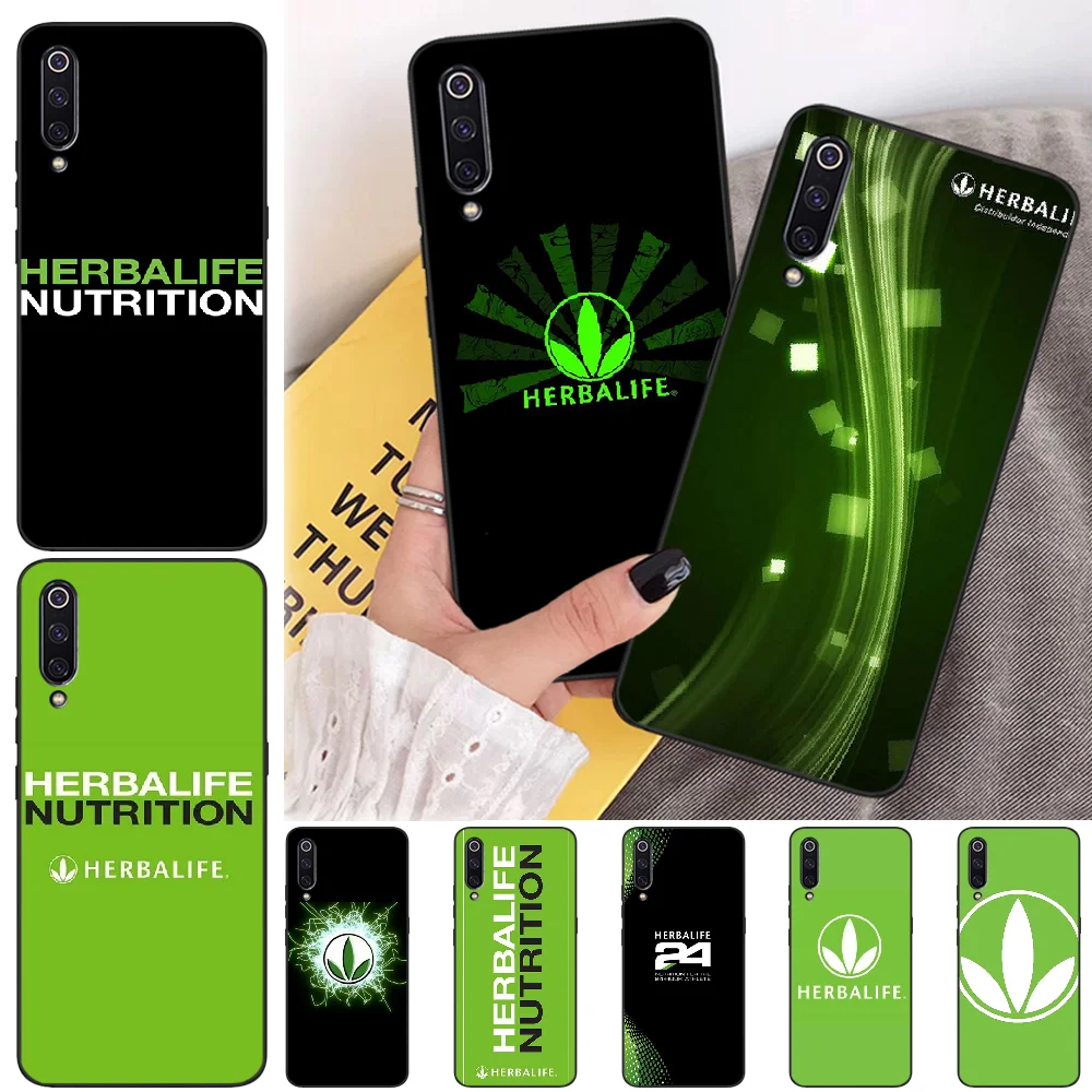 

Herbalife Colorful Cute TPU black Phone Case Cover Hull For Xiaomi mi 6 6plus a2 8 8se a2lite 8lite 9 9se mix2
