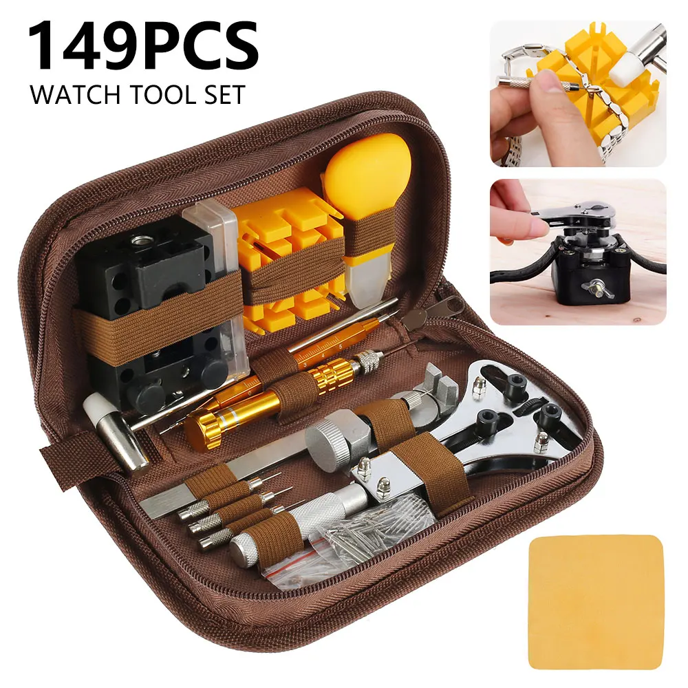 Presse à Verre De Montre Professionnelle - 20 Matrices Incluses, Acier Inox + Aluminium, Pour Réparation Montre - 3