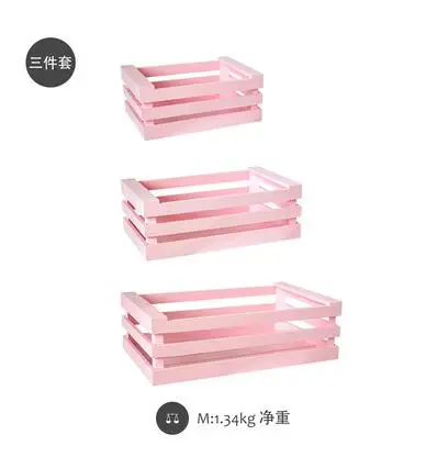 pink set Tobs подставка для торта деревянная стойка для хранения свадебный торт стол поставщик макарун цвет дисплей инструменты украшение дома деревянная рамка - Цвет: pink set