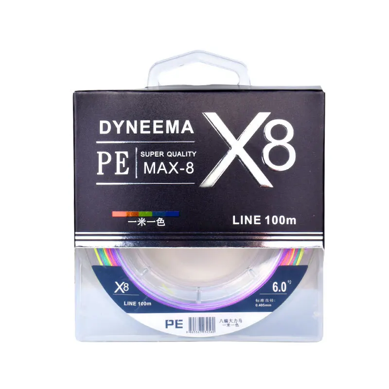 

Eight Series 100 m pe Line Raft Fishing Line 8 Series Dyneema One Metre Yi Se Braided Wire Lure Fishing Line