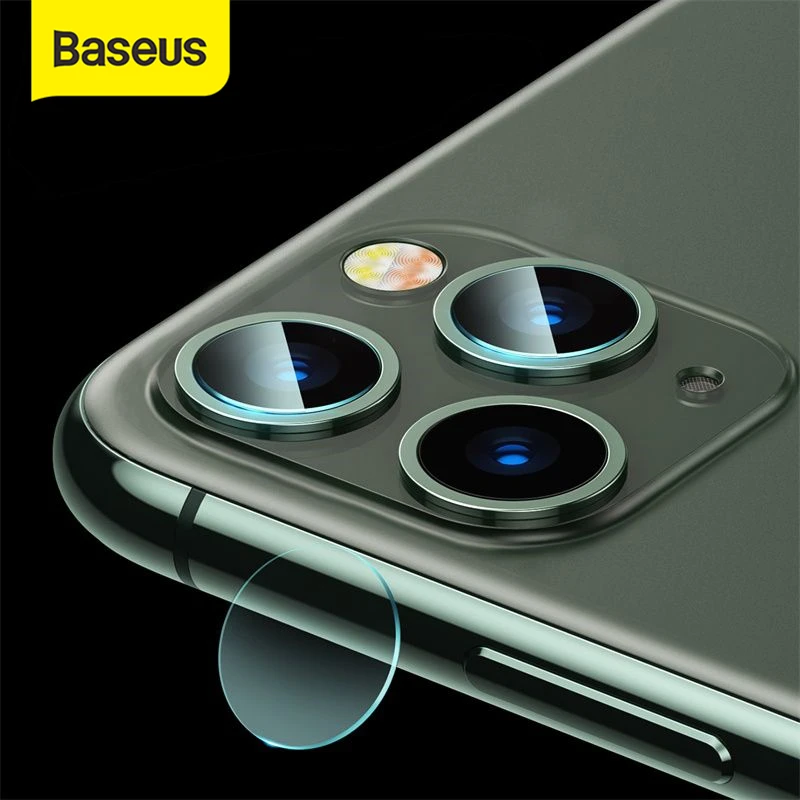 Baseus 0.15mm Back Camera Lens Protector For iPhone 11 Pro Max Tempered Glass Lens Glass For iPhone X XS Lens Protection Film afbeelding