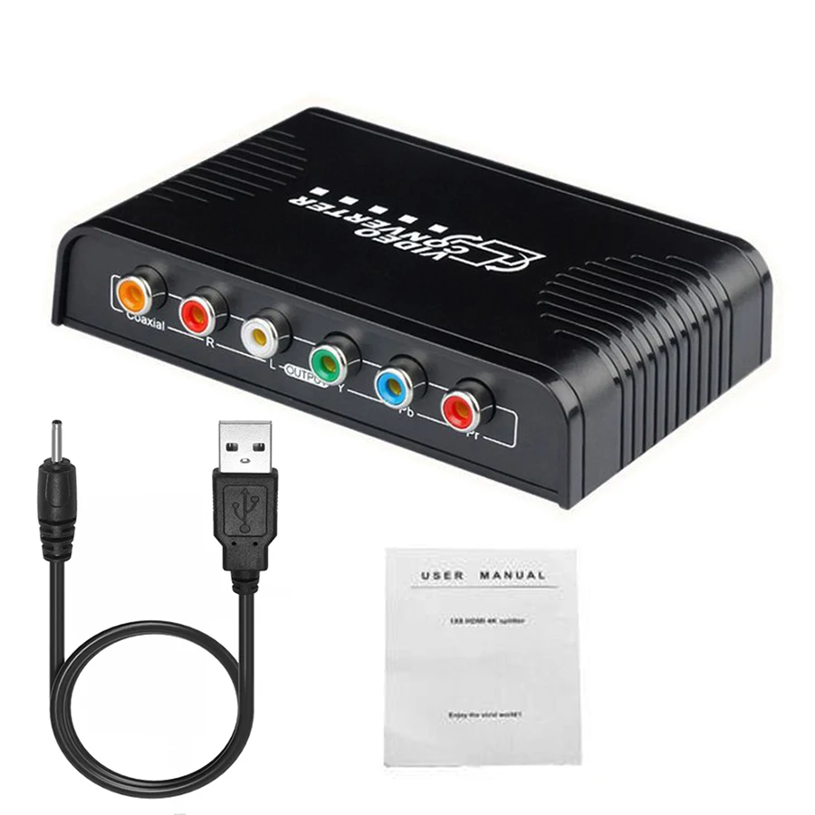 Адаптер Переходник HDMI в RGB для PS4 apple TV|component to hdmi converter|component hdmihdmi converter |