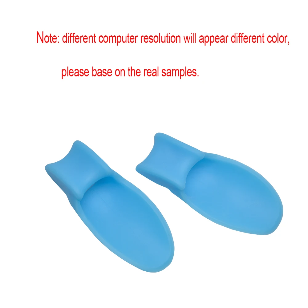 2pcs Bule Hallux Valgus Big Toe Separator Corrector Bunion Orthotics Pedicure Foot Pain Relief Guard Feet Care Tool Z66101