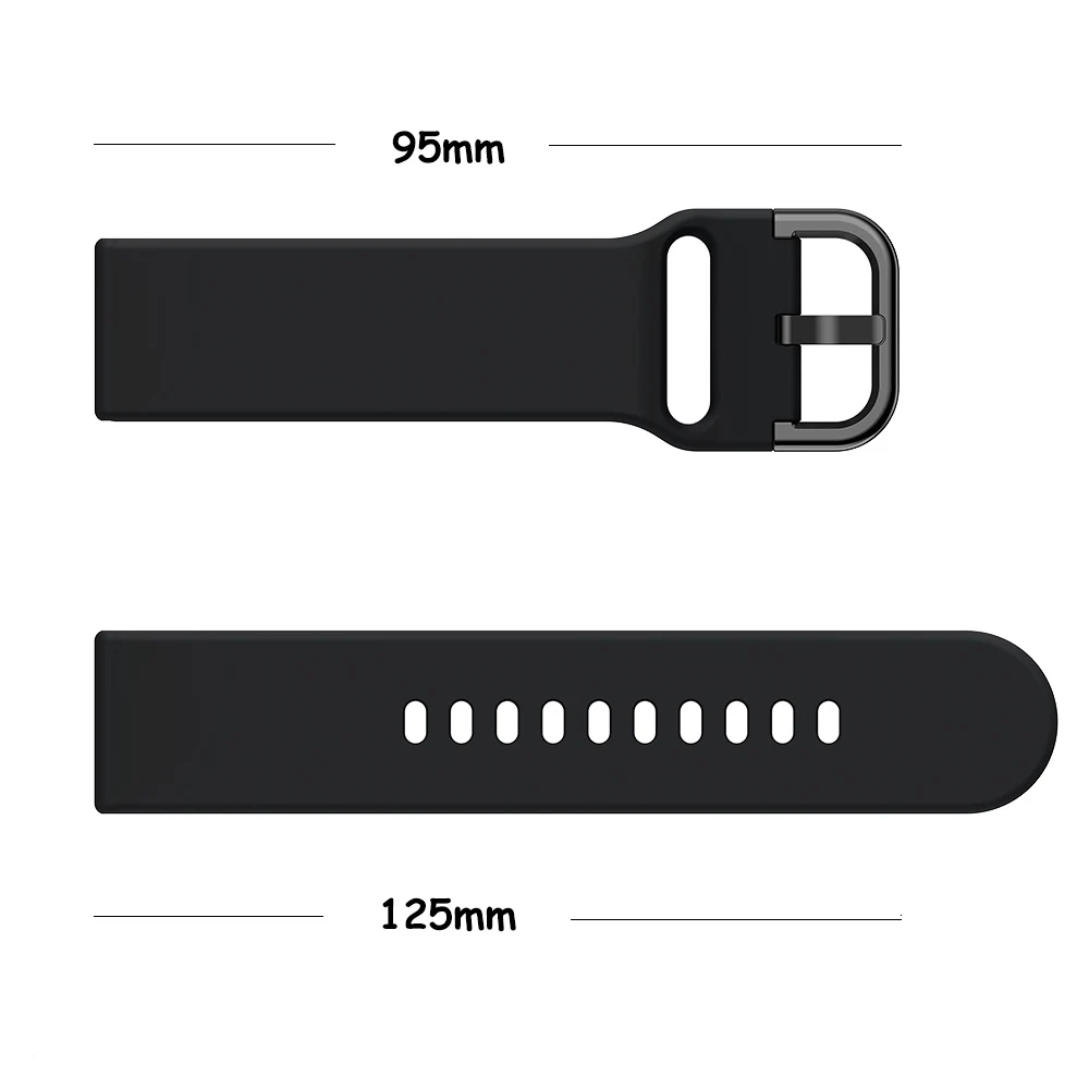 20mm Strap For Samsung galaxy watch 4 40mm 42mm 44mm Band Gear sport wrist  bracelet samsung Galaxy Watch Active 2 40mm 44mm 46mm|Watchbands| -  AliExpress