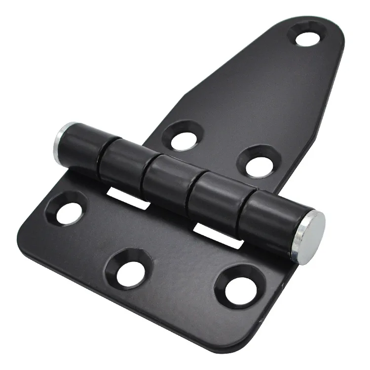 

SK2-115 Stainless Steel Hinge Black And White with Pattern Steel Hinge Industrial Box Automation Equipment Hinge T-type Hinge