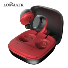 Беспроводной Bluetooth гарнитура для наушники для телефона наушники с шумоизоляцией Наушники True спортивные hi-fi наушники с микрофоном