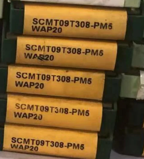 WALTER 10 шт карбидные вставки SCMT09T308-PM5 WAP20