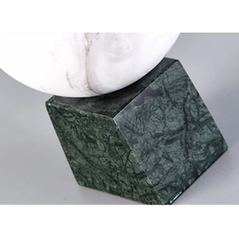  Modern Minimalist Marble Ball Character Cartoon Decoration Children Room Bedroom Bookshelf Decorati - 4000442729342