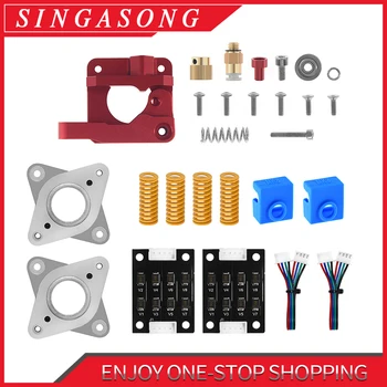 

TWO TREES 3D Printer MK8 Extruder Upgrade Kit Spring Extruder Sock Tube Stepper Dampers Smoother for Ender 3 CR10 CR-10S Printer