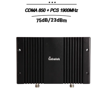 

Signal Booster CDMA 850 1900 mhz 75dB Gain Mobile Cellular Signal Booster MGC 23dBm Power Cell Amplifier Repeater