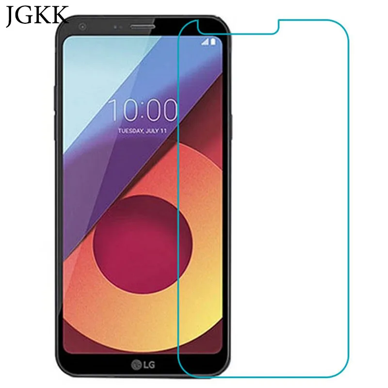 JGKK 2 шт. прозрачное закаленное стекло Защита экрана для LG Q6 G7 G6 V30 V10 V20 V40 X Power
