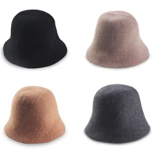 LANMREM Новая мода осень-зима с рисунком британской ниши моды диких колокол Купол шляпа AI983