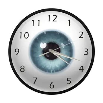 

Blue Eyes Metal Hanging Clock European and American Fashion Clock Gift Creative Clock