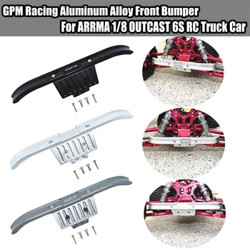 

Remote control car accessories GPM Racing Aluminum Alloy Front Bumper For ARRMA 1/8 6S RC Truck Car 12.20