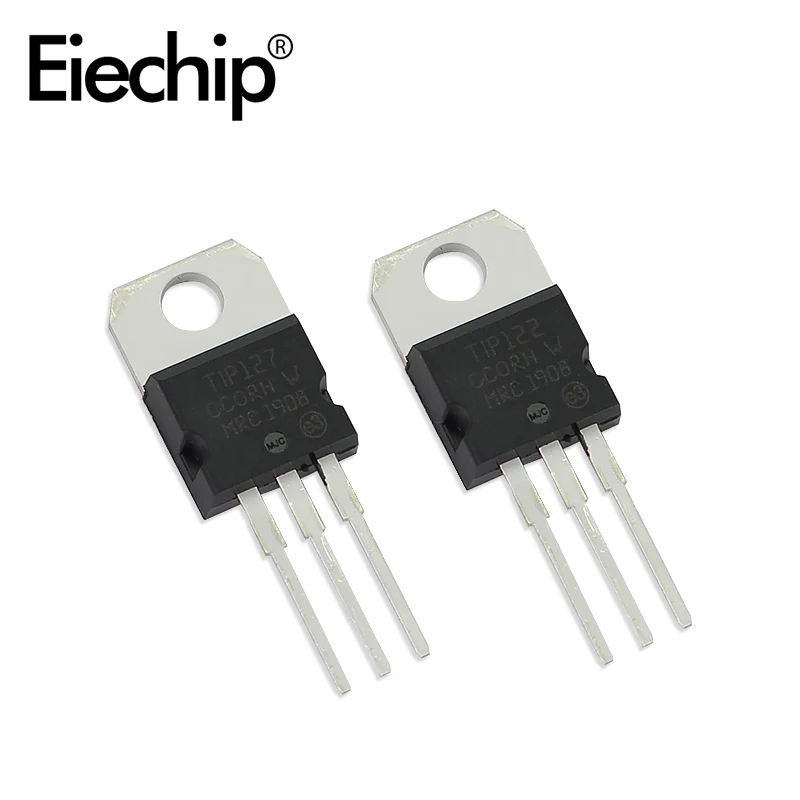 Mosfet Transistor Set TIP122 + TIP127 TO-220 Darlington Transistor NPN 100V 5A 10pcs