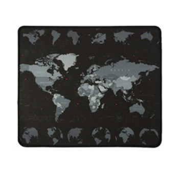 

Gaming Mouse Pad Gamer World Map Mousepad Locking Edge Rubber Mouse Pad Game Desk Mousepad Keyboard Mat for Laptop Notebook