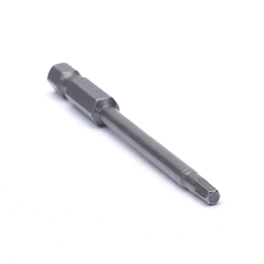 Utoolmart Прочный 5 шт. 1/" шестигранный хвостовик наконечник Магнитная отвертка Биты S2 Шестигранная Отвертка Набор 75 мм длина