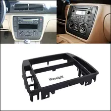 Quadro decorativo preto do painel da moldura da guarnição do console central do traço para vw passat b5 01-05 3b0 858 069