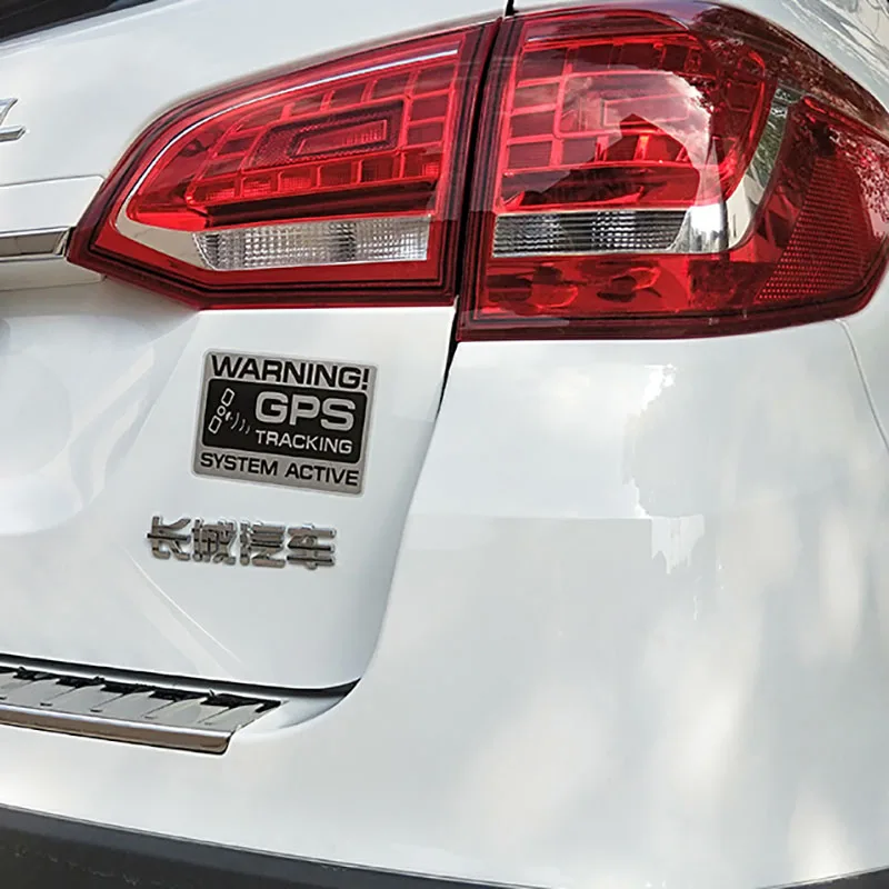 YJZT 12 2*8 см заметная система GPS отслеживания активные наклейки автомобильные из