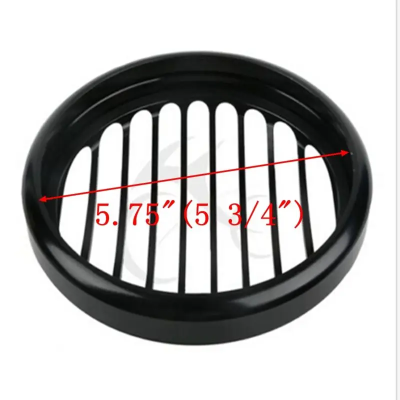 5 3/" CNC фара Гриль Крышка для Harley Sportster XL 883 1200 2004- 2005