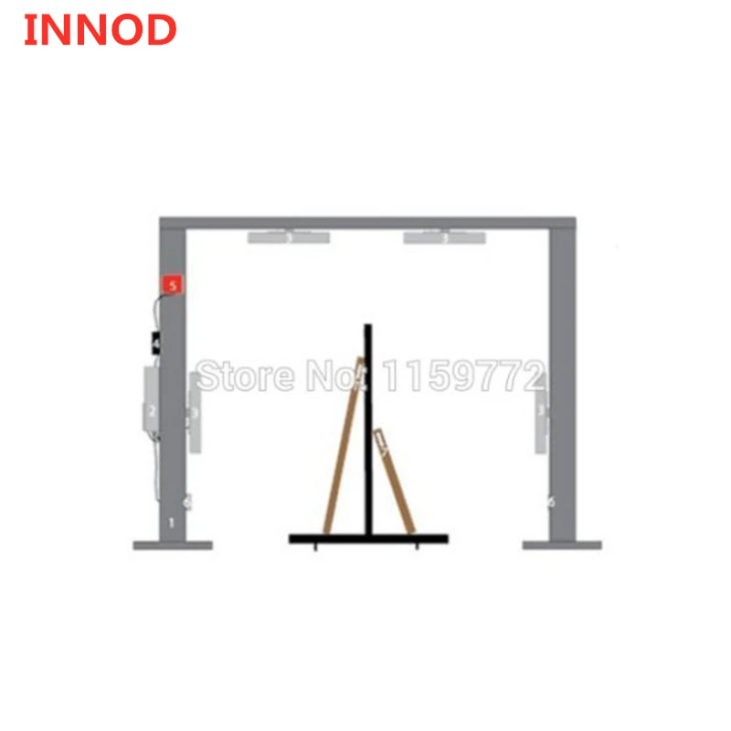 

new arrival running timing chip Impinj R2000 uhf rfid fixed reader 4 ports working with 4pcs outside antenna 5m cable