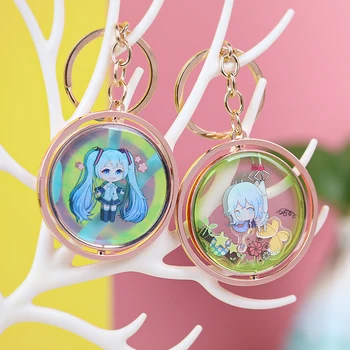 

Custom Acrylic Keychain Personality picture customization Baby Child Dad Mom Handmade Family photo metal frame key chain