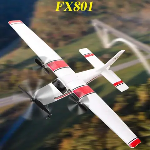 Beginner Electric RC Airplane RTF Epp Foam Remote Control Glider Plane More Battery Increase Fly Time Electric RC Airplane FX801 Beginner Electric RC Airplane RTF Epp Foam Remote Control Glider Plane More Battery Increase Fly Time Electric RC Airplane FX801