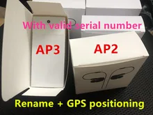 Mais novo 2nd geração de carregamento sem fio com sensor inteligente renomear bluetooth fone de ouvido gps posicionamento renomear fones h1 chip