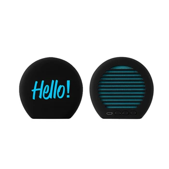 

Hello Bluetooth Speaker LED BackLight TWS Paring Portable Outdoor Waterproof Wireless Mini Subwoofer