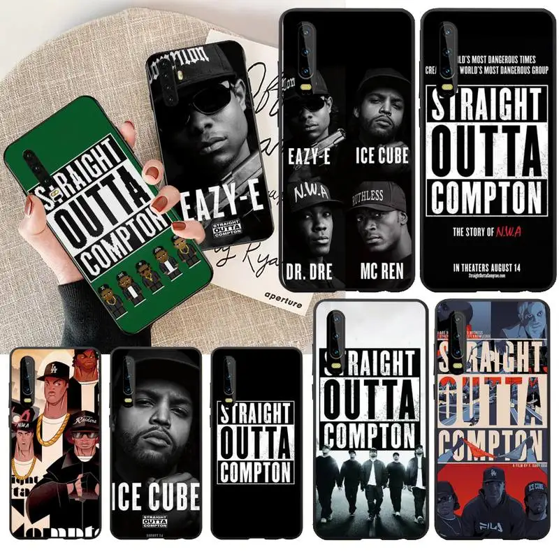 HPCHCJHM прямые из Compton NWA ночные часы художественный чехол для телефона Huawei Honor 20 10 9 8