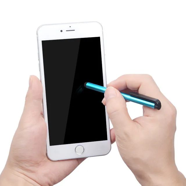 10 sztuk uniwersalny pojemnościowy ekran dotykowy rysik dla IPad Air Mini dla Samsung xiaomi iPhone Tablet PC miękka głowa telefon ołówek 3