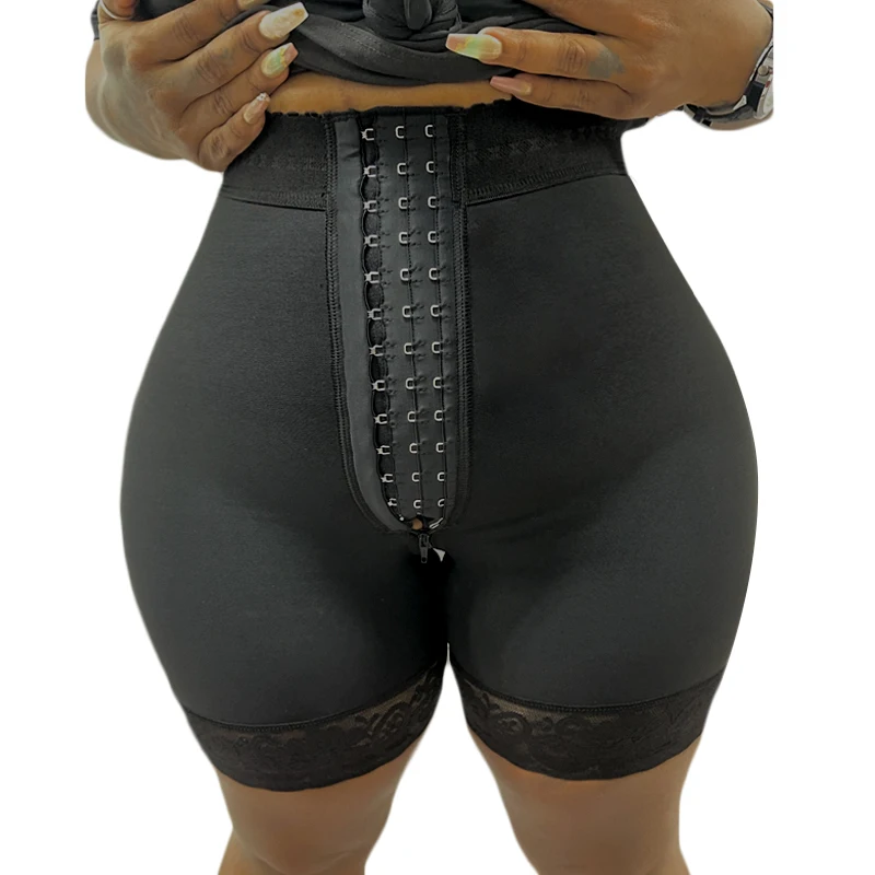 

Slimming Fajas Lace Butt Lifter Charming Curves Butt Lifting Short 3 Hooks BBL Stage 2 Faja Skimming Kardashian Butt Pads