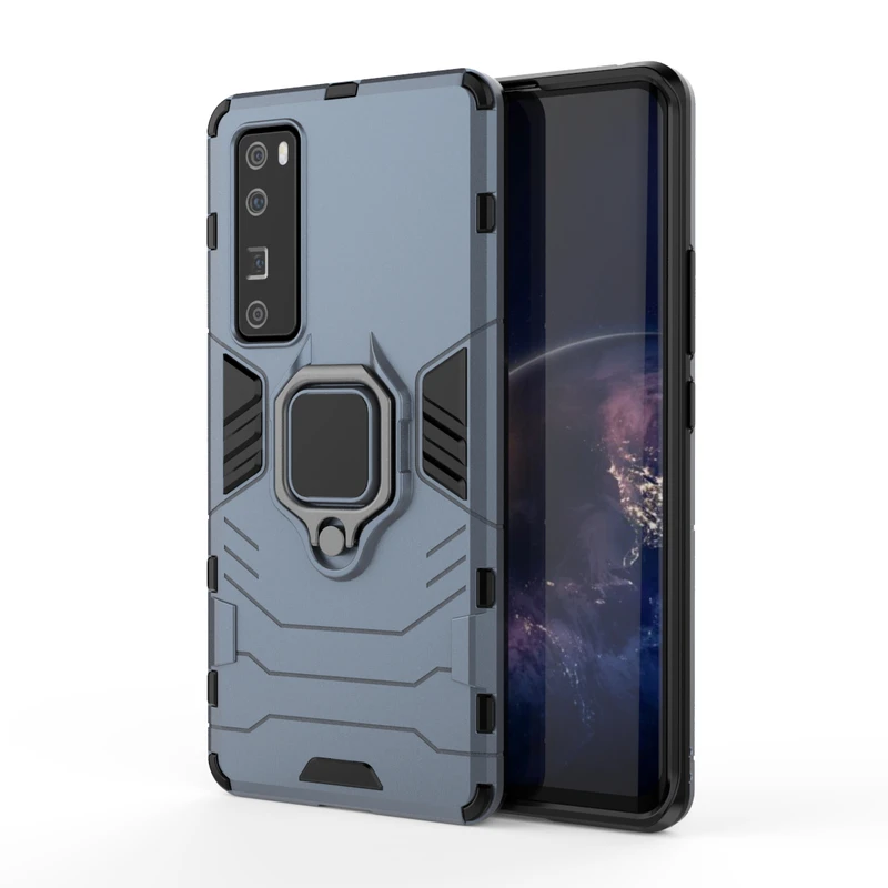 

For Huawei P20 Lite 2019 Case Armor Shockproof Phone Cover For Huawei P20 Lite 2019 Nova 5i Ring Bracket Case For Huawei Nova 5i