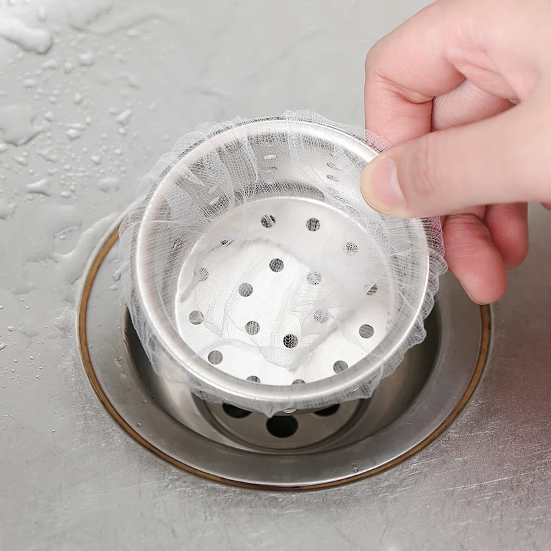 

Kitchen floor drain sink garbage filter sewer cage dishwasher drain household kitchen sink net bag Net cage hair leftovers basin