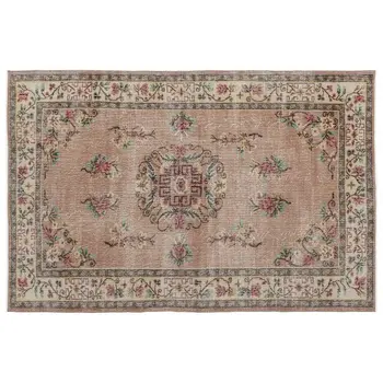 

Handmade Natural Vintage Turkish Area Rug 173x265 Cm-5'8''X8'8''