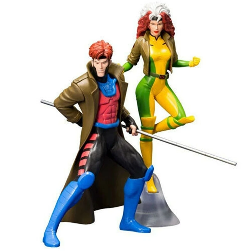 

Artfx Original X-Men Gambit & Rogue 1/10 PVC Figura Toy Figurals Collection Model Gift