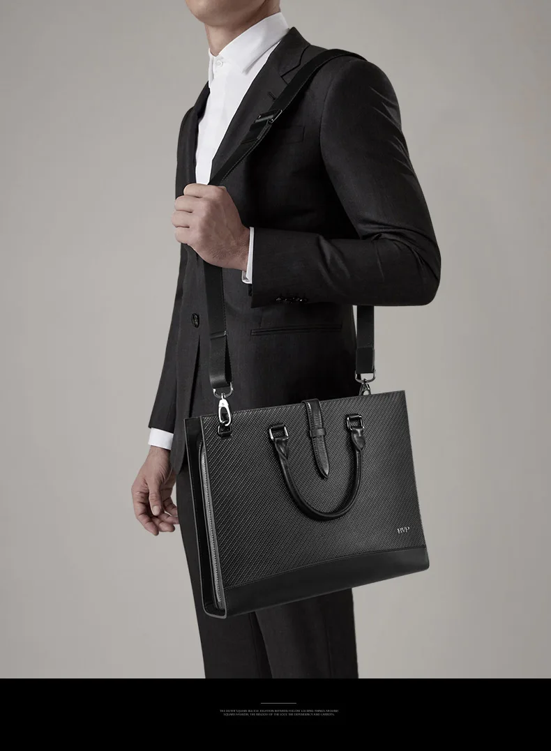 BVP брендовый мужской портфель из натуральной кожи, высококачественный мужской портфель 14 дюймов для ноутбука, мужская сумка, тканая сумка J45